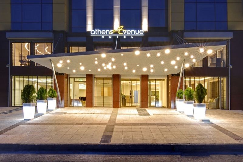 Athens Avenue Hotel Exterior foto